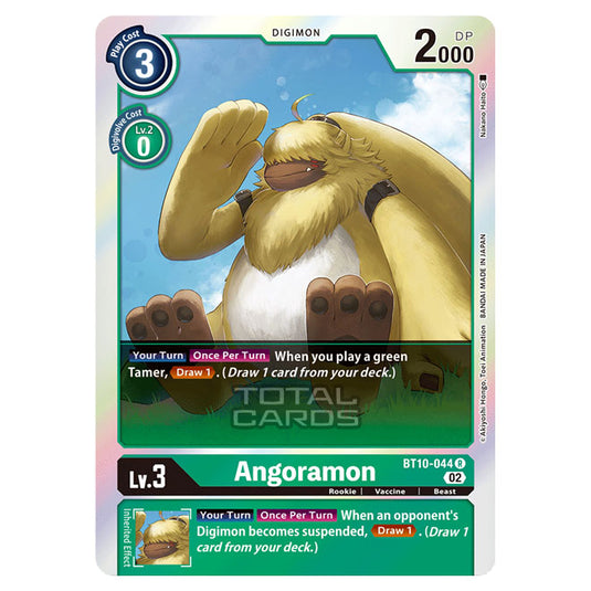 Digimon Card Game - BT10 - Xros Encounter - Angoramon (R) - BT10-044