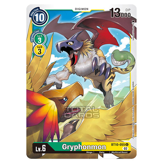 Digimon Card Game - BT10 - Xros Encounter - Gryphonmon (U) - BT10-055