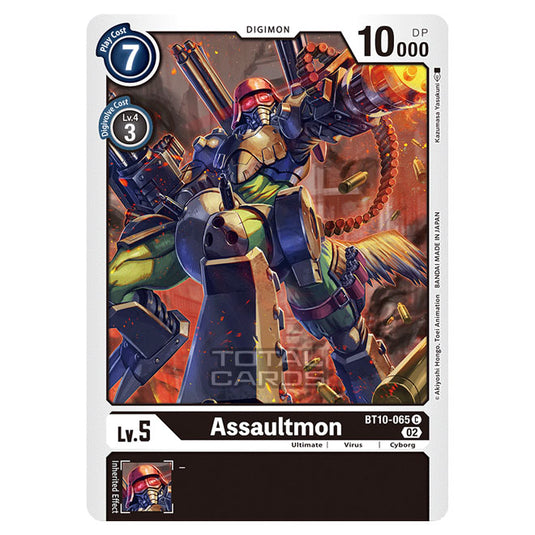 Digimon Card Game - BT10 - Xros Encounter - Assaultmon (C) - BT10-065