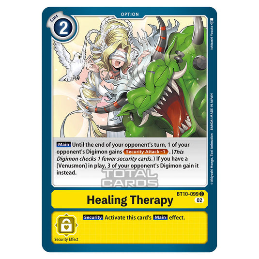 Digimon Card Game - BT10 - Xros Encounter - Healing Therapy (C) - BT10-099