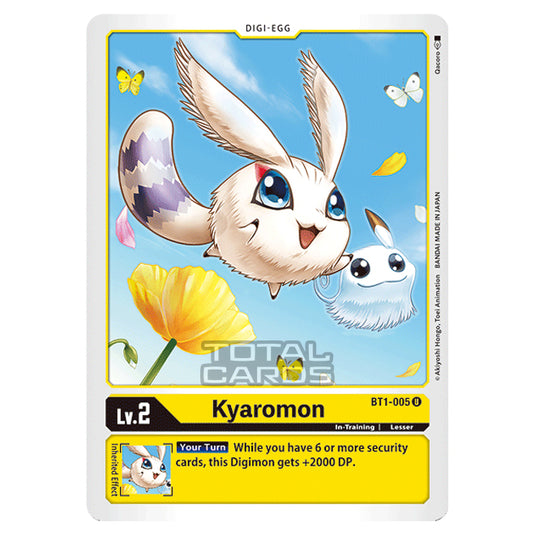 Digimon Card Game - Release Special Booster Ver.1.0 (BT01-03) - Kyaromon (Uncommon) - BT1-005