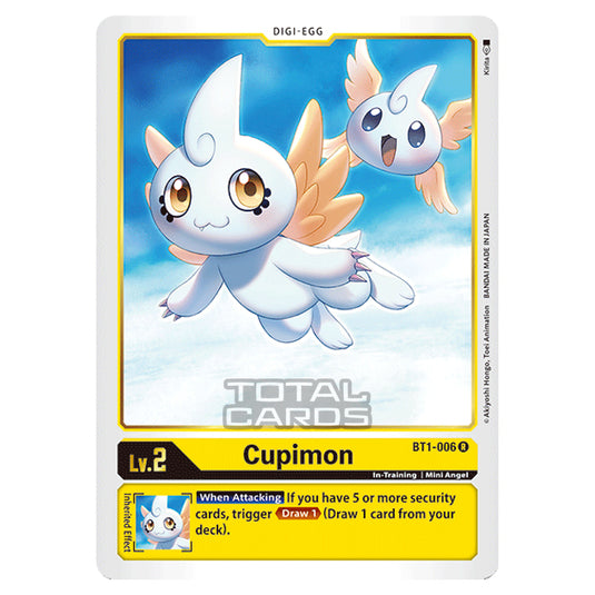 Digimon Card Game - Release Special Booster Ver.1.0 (BT01-03) - Cupimon (Rare) - BT1-006