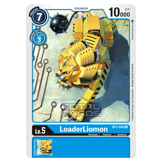 Digimon Card Game - Release Special Booster Ver.1.0 (BT01-03) - LoaderLiomon (Uncommon) - BT1-042