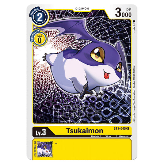 Digimon Card Game - Release Special Booster Ver.1.0 (BT01-03) - Tsukaimon (Common) - BT1-045