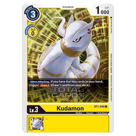 Digimon Card Game - Release Special Booster Ver.1.0 (BT01-03) - Kudamon (Common) - BT1-046