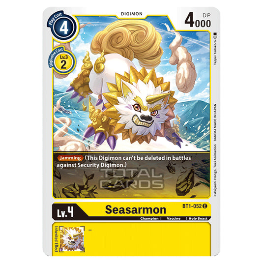 Digimon Card Game - Release Special Booster Ver.1.0 (BT01-03) - Seasarmon (Common) - BT1-052