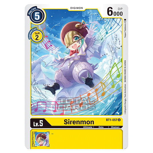 Digimon Card Game - Release Special Booster Ver.1.0 (BT01-03) - Sirenmon (Uncommon) - BT1-057