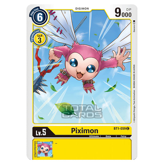 Digimon Card Game - Release Special Booster Ver.1.0 (BT01-03) - Piximon (Common) - BT1-059