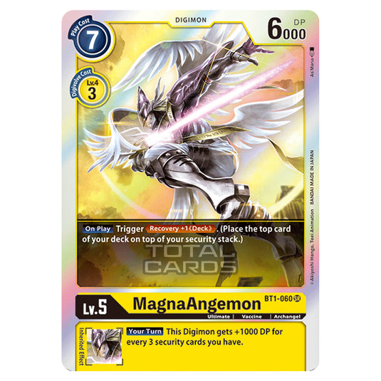 Digimon Card Game - Release Special Booster Ver.1.0 (BT01-03) - MagnaAngemon (Super Rare) - BT1-060