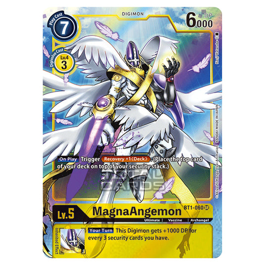 Digimon Card Game - Release Special Booster Ver.1.0 (BT01-03) - MagnaAngemon (Alternative Art) (Super Rare) - BT1-060A