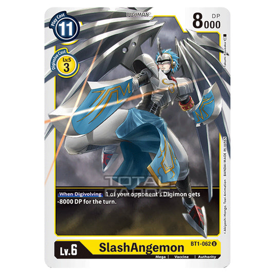 Digimon Card Game - Release Special Booster Ver.1.0 (BT01-03) - SlashAngemon (Uncommon) - BT1-062