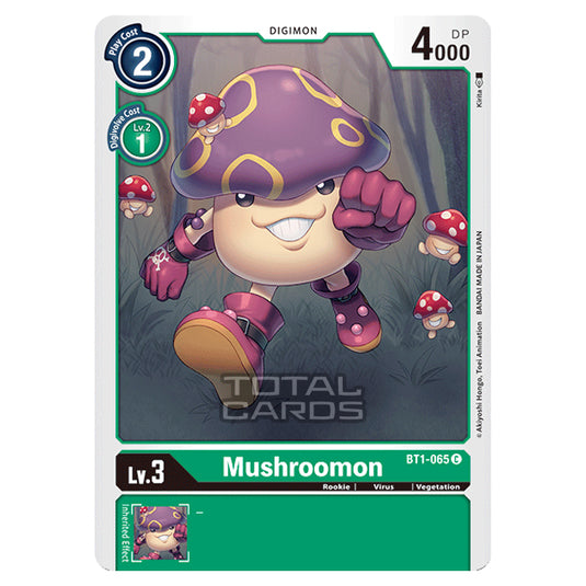 Digimon Card Game - Release Special Booster Ver.1.0 (BT01-03) - Mushroomon (Common) - BT1-065