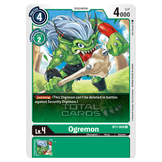 Digimon Card Game - Release Special Booster Ver.1.0 (BT01-03) - Ogremon (Common) - BT1-069