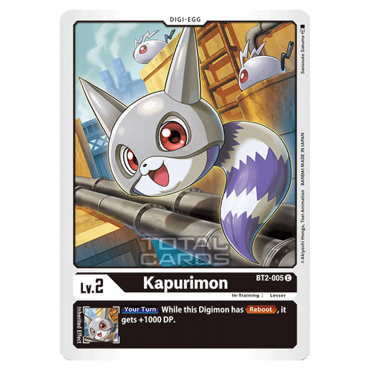 Digimon Card Game - Release Special Booster Ver.1.0 (BT01-03) - Kapurimon (Common) - BT2-005