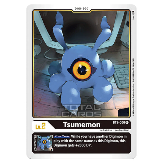 Digimon Card Game - Release Special Booster Ver.1.0 (BT01-03) - Tsumemon (Rare) - BT2-006