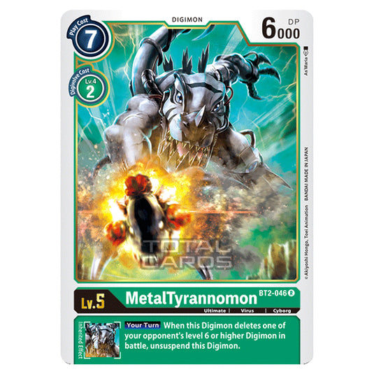 Digimon Card Game - Release Special Booster Ver.1.0 (BT01-03) - MetalTyrannomon (Rare) - BT2-046