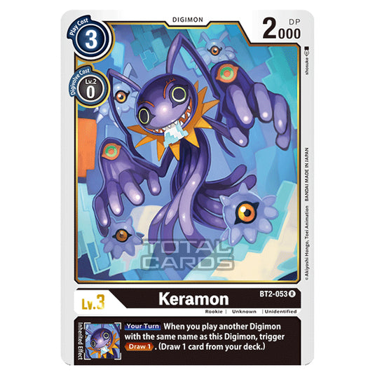 Digimon Card Game - Release Special Booster Ver.1.0 (BT01-03) - Keramon (Rare) - BT2-053