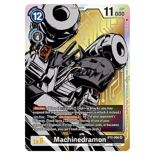 Digimon Card Game - Release Special Booster Ver.1.0 (BT01-03) - Machinedramon (Alternate Art) (Super Rare) - BT2-066A