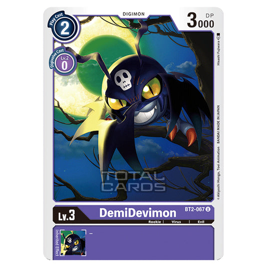 Digimon Card Game - Release Special Booster Ver.1.0 (BT01-03) - DemiDevimon (Uncommon) - BT2-067