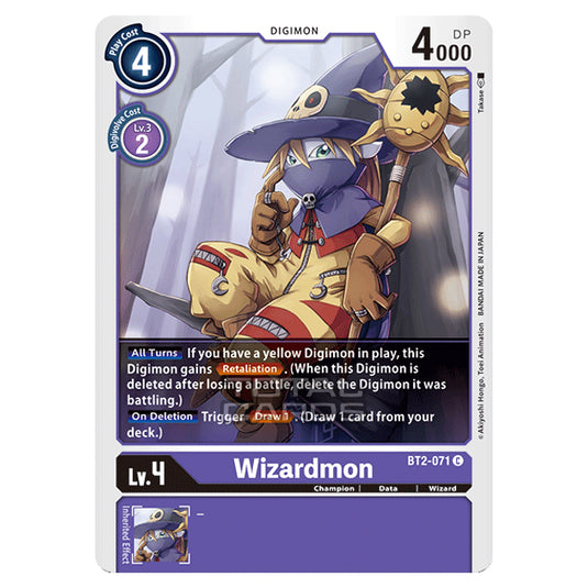 Digimon Card Game - Release Special Booster Ver.1.0 (BT01-03) - Wizardmon (Common) - BT2-071