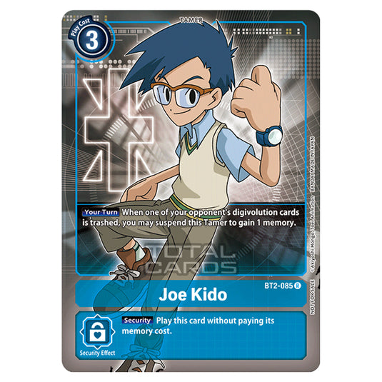 Digimon Card Game - Release Special Booster Ver.1.0 (BT01-03) - Joe Kido (Alternate Art) (Rare) - BT2-085A