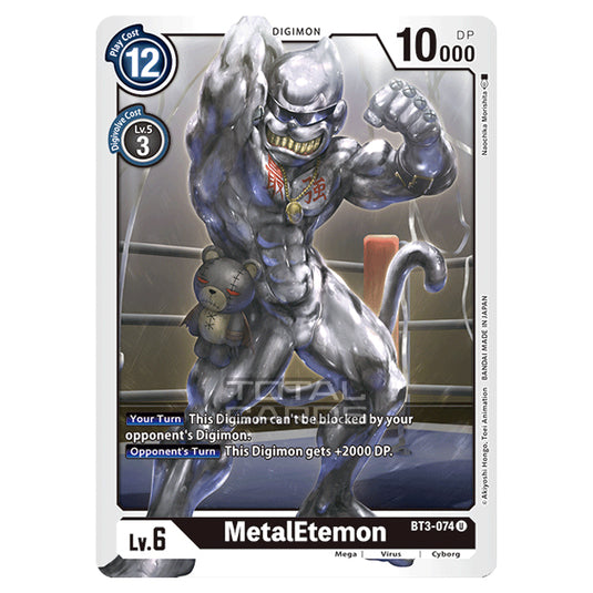 Digimon Card Game - Release Special Booster Ver.1.0 (BT01-03) - MetalEtemon (Uncommon) - BT3-074