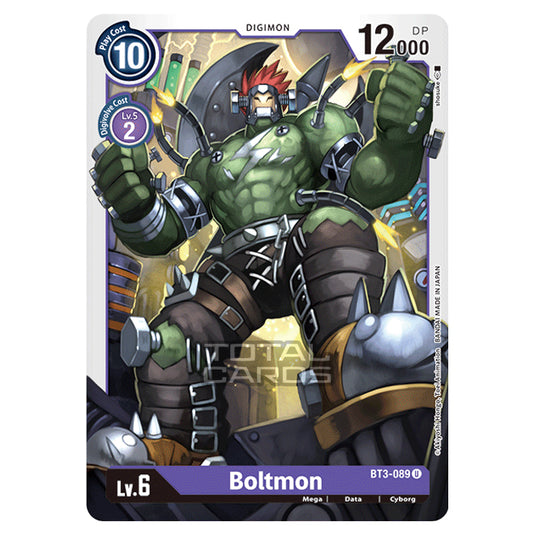 Digimon Card Game - Release Special Booster Ver.1.0 (BT01-03) - Boltmon (Uncommon) - BT3-089