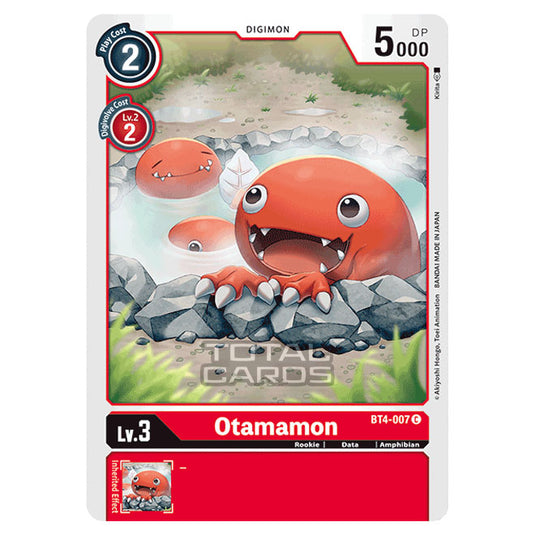 Digimon Card Game - Great Legend (BT04) - Otamamon (Common) - BT4-007