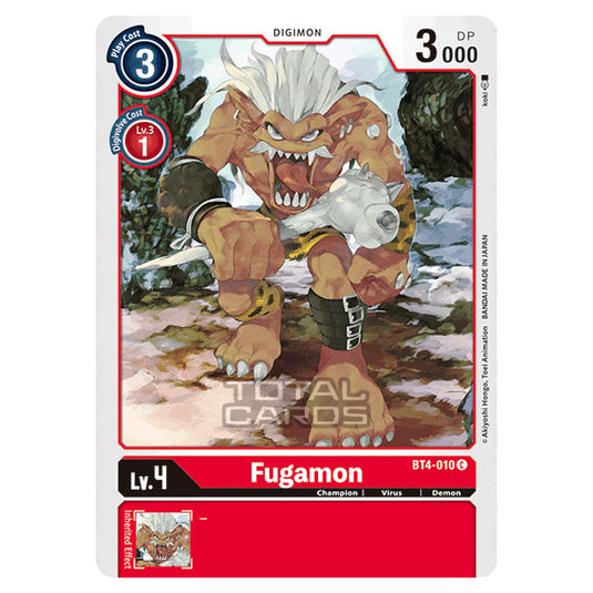 Digimon Card Game - Great Legend (BT04) - Fugamon (Common) - BT4-010