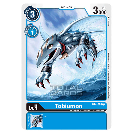 digimon fusion card game Digimon Card Game - Great Legend (BT04) - Tobiumon (Common)