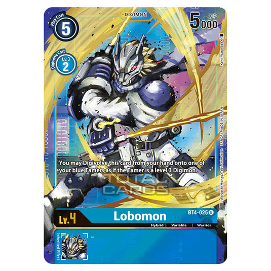 Digimon Card Game - Great Legend (BT04) - Lobomon (Common) - BT4-025A