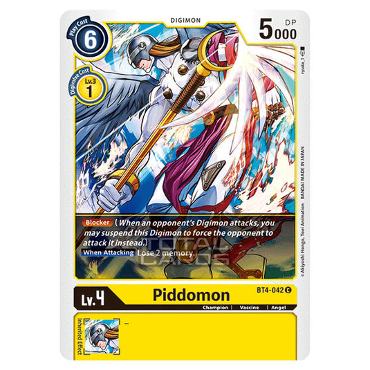 Digimon Card Game - Great Legend (BT04) - Piddomon (Common) - BT4-042