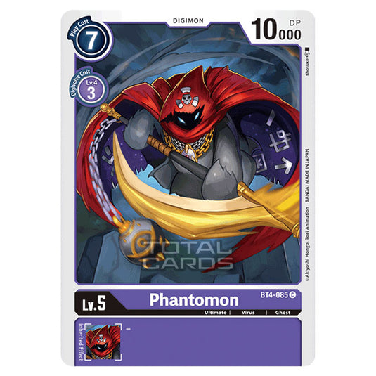 Digimon Card Game - Great Legend (BT04) - Phantomon (Common) - BT4-085