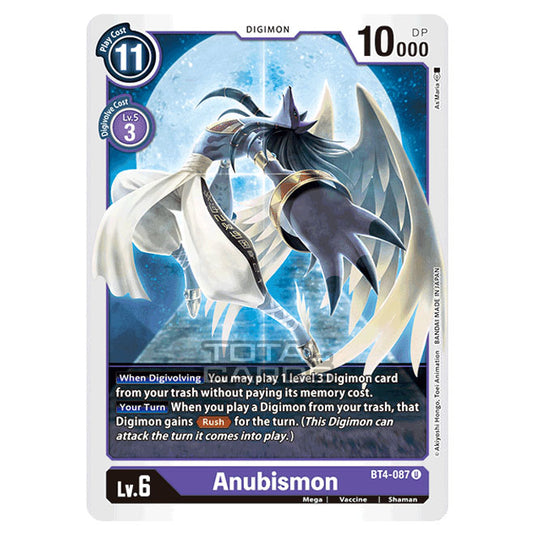 Digimon Card Game - Great Legend (BT04) - Anubismon (Uncommon) - BT4-087