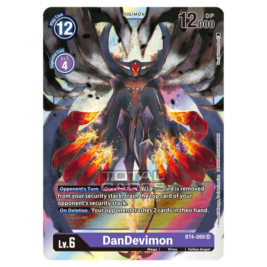 Digimon Card Game - Great Legend (BT04) - DanDevimon (Super Rare) - BT4-088