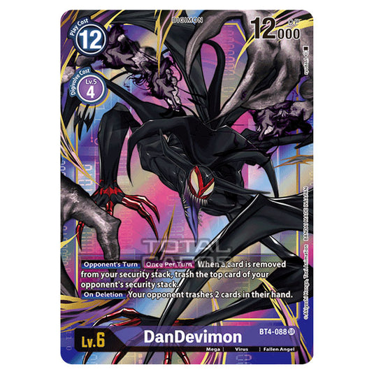 Digimon Card Game - Great Legend (BT04) - DanDevimon (Super Rare) - BT4-088A