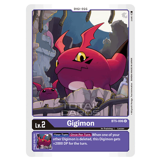 Digimon Card Game - BT05 - Battle of Omni - Gigimon (Uncommon) - BT5-006