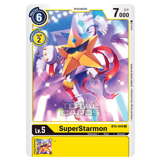 Digimon Card Game - BT05 - Battle of Omni - SuperStarmon (Uncommon) - BT5-040