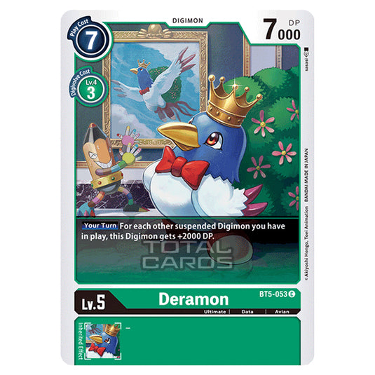 Digimon Card Game - BT05 - Battle of Omni - Deramon (Common) - BT5-053