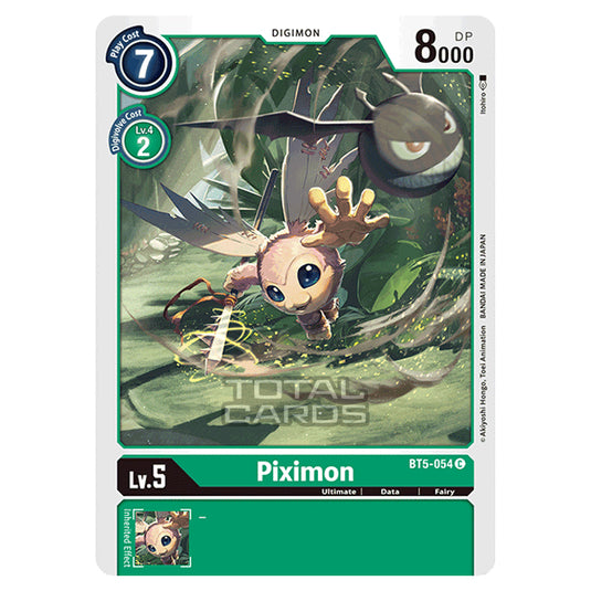 Digimon Card Game - BT05 - Battle of Omni - Piximon (Common) - BT5-054