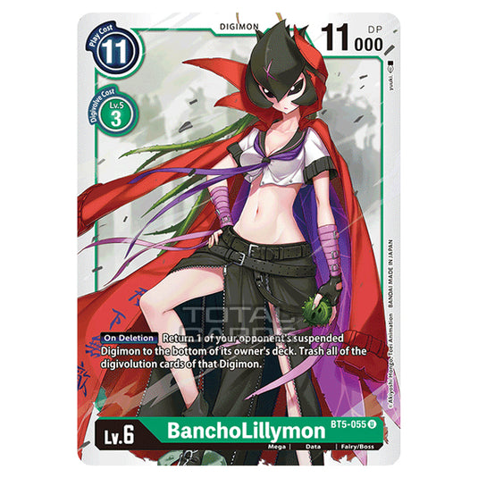 Digimon Card Game - BT05 - Battle of Omni - BanchoLillymon (Uncommon) - BT5-055