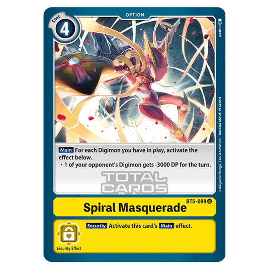Digimon Card Game - BT05 - Battle of Omni - Spiral Masquerade (Uncommon) - BT5-099