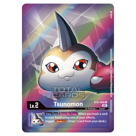 Digimon Card Game - Double Diamond (BT06) - Tsunomon (Uncommon) - BT06-006A