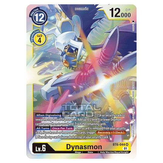 Digimon Card Game - Double Diamond (BT06) - Dynasmon (Super Rare) - BT06-044