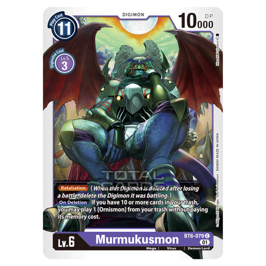 Digimon Card Game - Double Diamond (BT06) - Murmukusmon (Common) - BT06-079