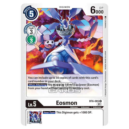 Digimon Card Game - Double Diamond (BT06) - Eosmon (Common) - BT06-085