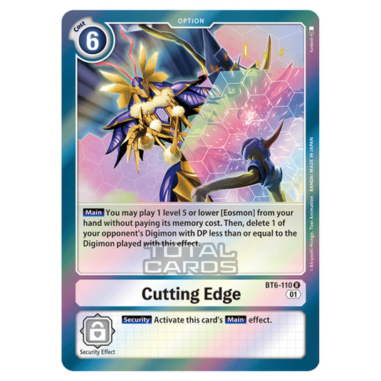 Digimon Card Game - Double Diamond (BT06) - Cutting Edge (Rare) - BT06-110