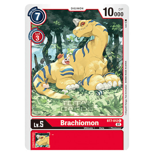 Digimon Card Game - NEXT ADVENTURE (BT07) - Brachiomon (Common) - BT7-012