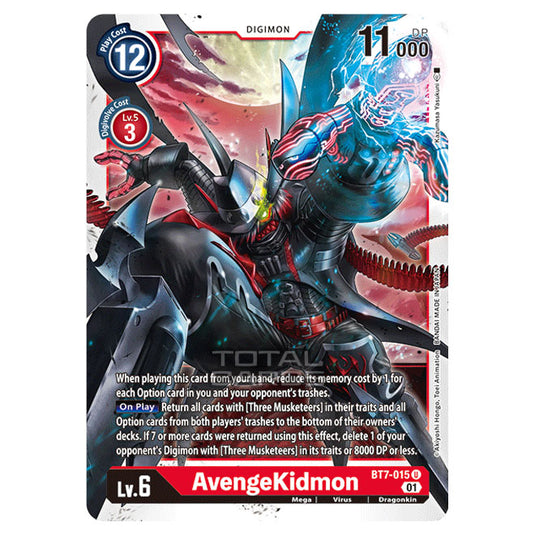 Digimon Card Game - NEXT ADVENTURE (BT07) - AvengeKidmon (Uncommon) - BT7-015