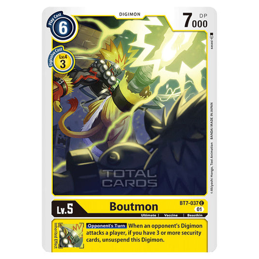 Digimon Card Game - NEXT ADVENTURE (BT07) - Boutmon (Common) - BT7-037